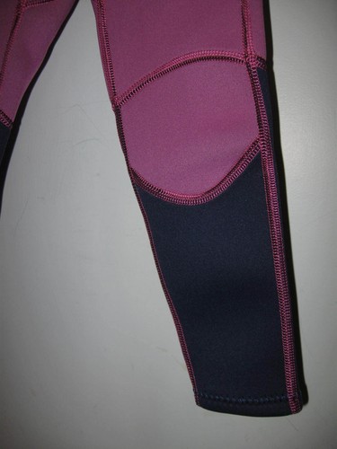 New Child GIRLS SCUBA SWIM SUIT kid S or XL by FINE Slinx purple & blue Wet Suit - Picture 2 of 8