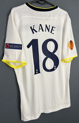 MEN'S TOTTENHAM HOTSPUR 2014/2015 KANE UEFA SOCCER FOOTBALL SHIRT