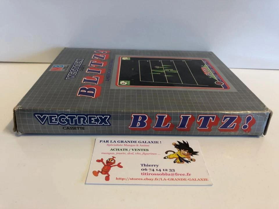 Jeu Vidéo Retro Blitz ! Complet en Boîte Vectrex MB FRA Overlay CIB Electronics - Photo 3/4