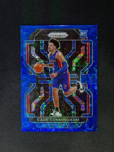 2021-22 Panini Prizm Cade Cunningham #282 RC Rookie Fast Break Blue /150