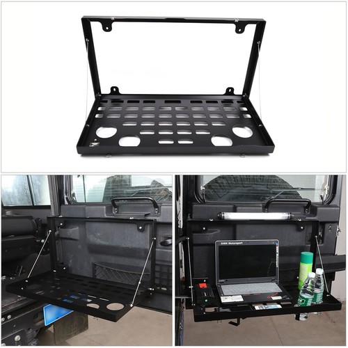 Soporte de almacenamiento multifuncional para puerta trasera Land Rover Defender 2004-2019 - Imagen 3 de 12