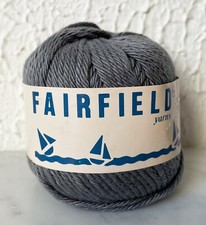 Vintage Fairfield Chunky Cotton Yarn - 1 Skein Grey