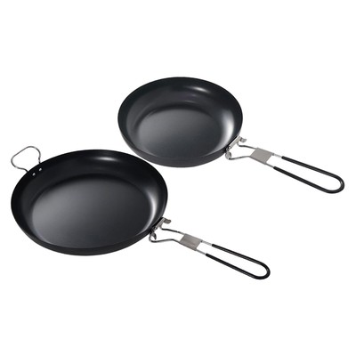 Ultraleichte Aluminium Camping Bratpfanne Tragbarer Kochtopf Im Freien 22 Cm