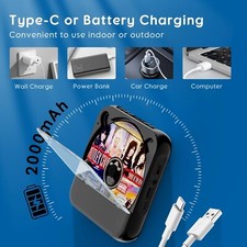 Rechargeable Walkman CD Player Portable Bluetooth Home Audio Player for Travel