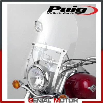 PARE-BRISE PUIG TRANSPARENT 0867W HONDA VT SHADOW 125 2001 / 2007 - Photo 1/2