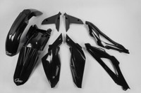 Kit Kunststoffverkleidungen Husqvarna TC 125 - 250 2008 - 2010 Schwarz Ufo Plast