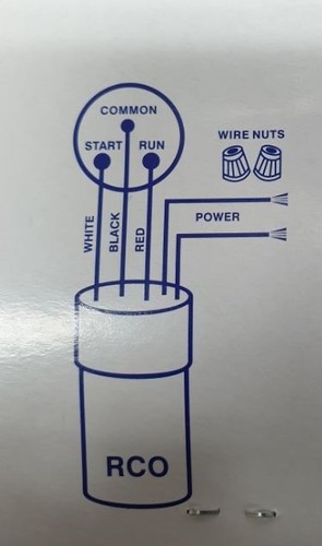 SEI RCO420 SERIES 3 IN 1 START RELAY, CAPACITOR & OVERLOAD UP TO 1/3HP ~ 1/4HP - Picture 2 of 2