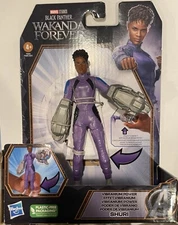 Vibranium Power SHURI 6" Black Panther Wakanda Forever Action Figure Marvel New