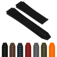 StrapsCo Silicone Rubber Watch Band Strap for Hublot Big Bang