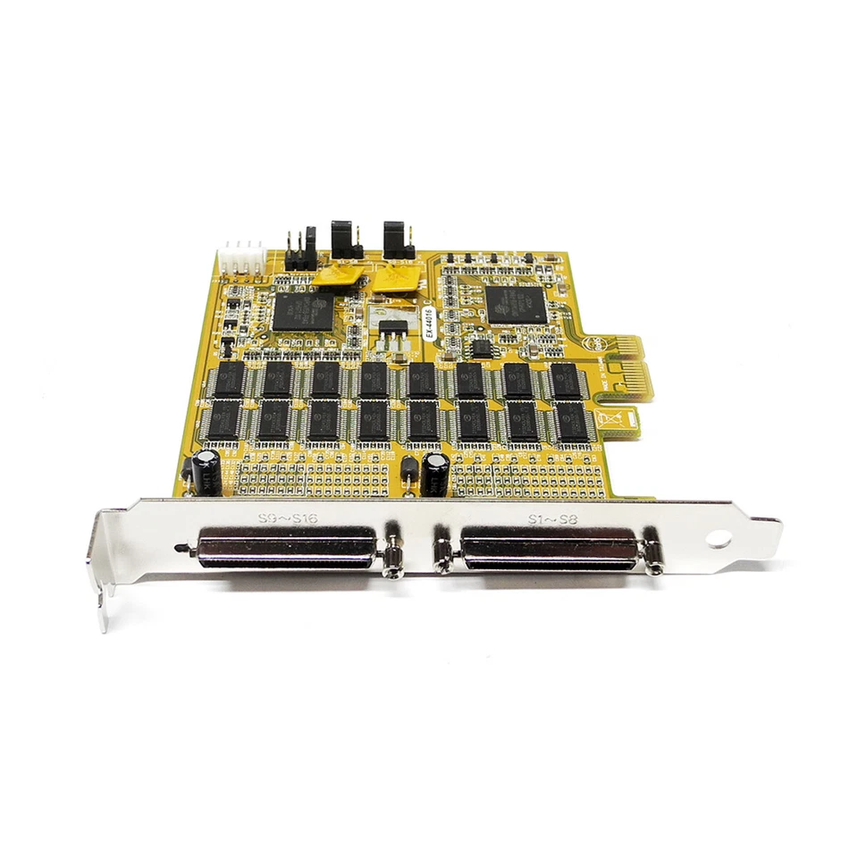 Exsys EX-44016 16S Serial RS-232 PCI-Express x1 Interface Card 150911B - Image 3 of 3