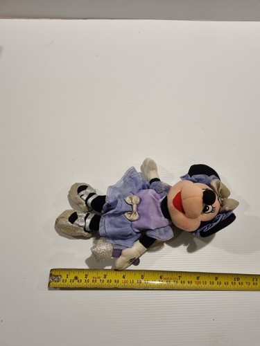 Peluche de hadas Minnie Mouse - 25 cm - Juguete suave Disney - Alas y vestido púrpura - Imagen 11 de 11