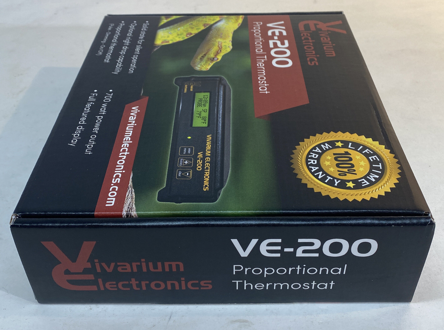 Vivarium Electronics VE200 Thermostat Bearded Dragon Crested Gecko