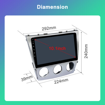 10 Inch Android Car Stereo For Toyota Camry 2006-2011 - Wireless CarPlay & Android Auto With 4G+128G