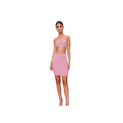 white christmas dresses Charmed Me Ribbed Knit Midi Dress Hot Pink– Selfie Leslie