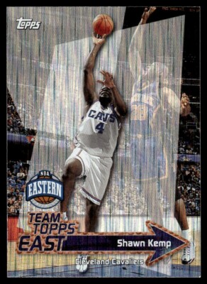 1999-00 Topps Team Shawn Kemp Cleveland Cavaliers #TT20
