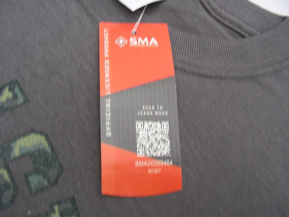 NEBRASKA KEARNEY LOPERS - NCAA DIVISION II MIAA - GRAY CAMO XL SIZE T SHIRT! - Image 4 of 4