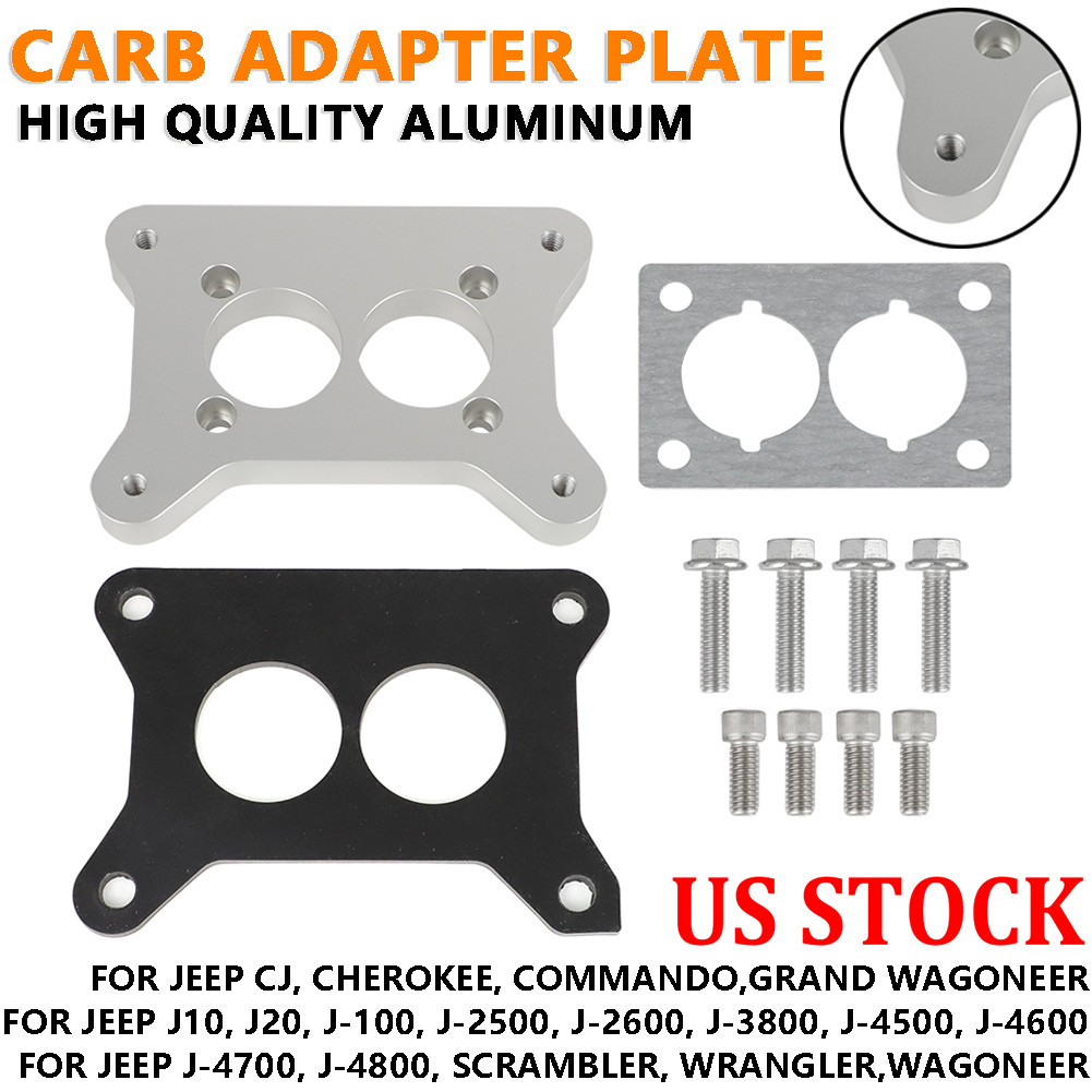US Carburetor Carb Adapter Plate For Jeep AMC 258 4.2L Ford