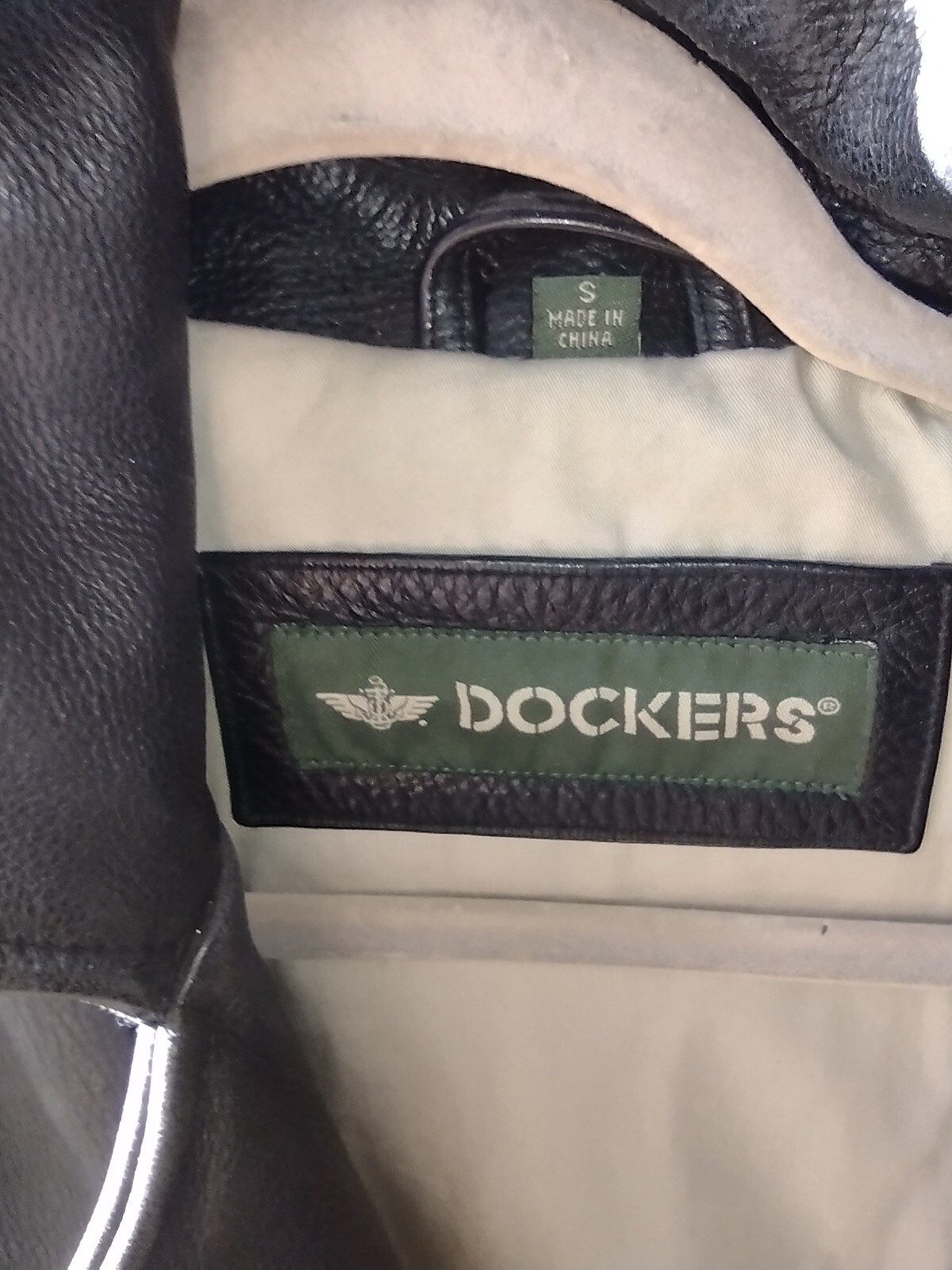 Docker Leather Dock Worker's Coat - image 8