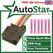 Audi A1 & Q3 Rear Tail Light Plug Wiring Connector Pigtail Wired Repair Kit OE