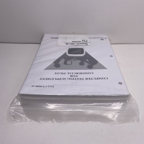 Jeppesen Testing Kit Instrument Commercial Pilot PN: JS334370-003 - See Photos - Foto 16 di 17