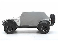 Smittybilt 1060 87-91 Wrangler YJ Water-Resistant Cab Cover w/Door Flaps; Gray