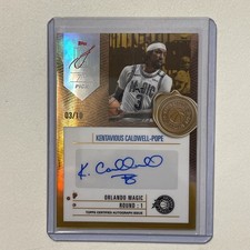 Topps 2025-26 Signature Class Signature Blend K. Caldwell-Pope Auto /10 Jersey #