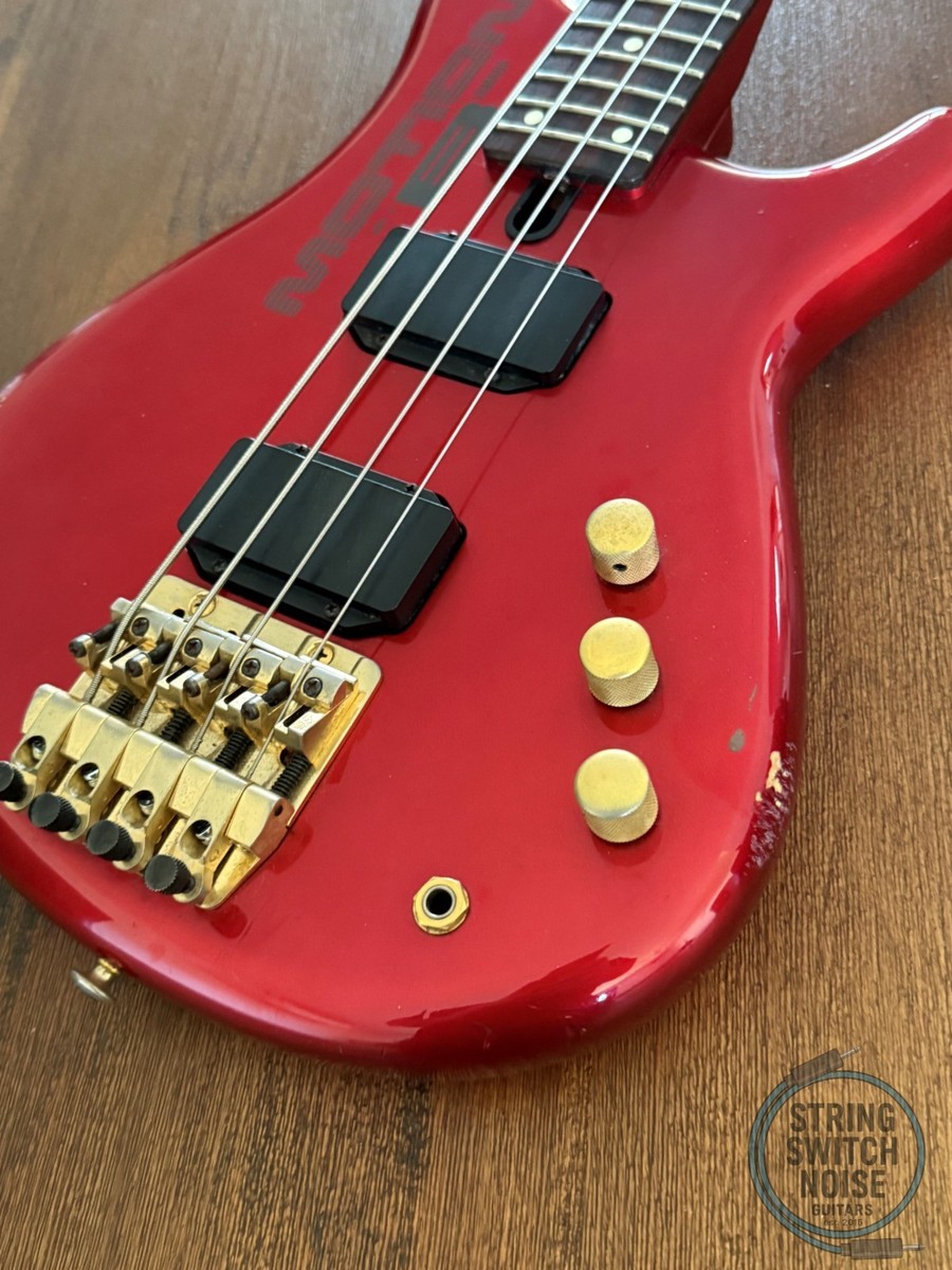 Yamaha Motion B Bass, MB II, Candy Red, Medium Scale, 1986 | eBay