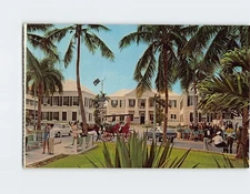 Postcard Rawson Square Nassau Bahamas