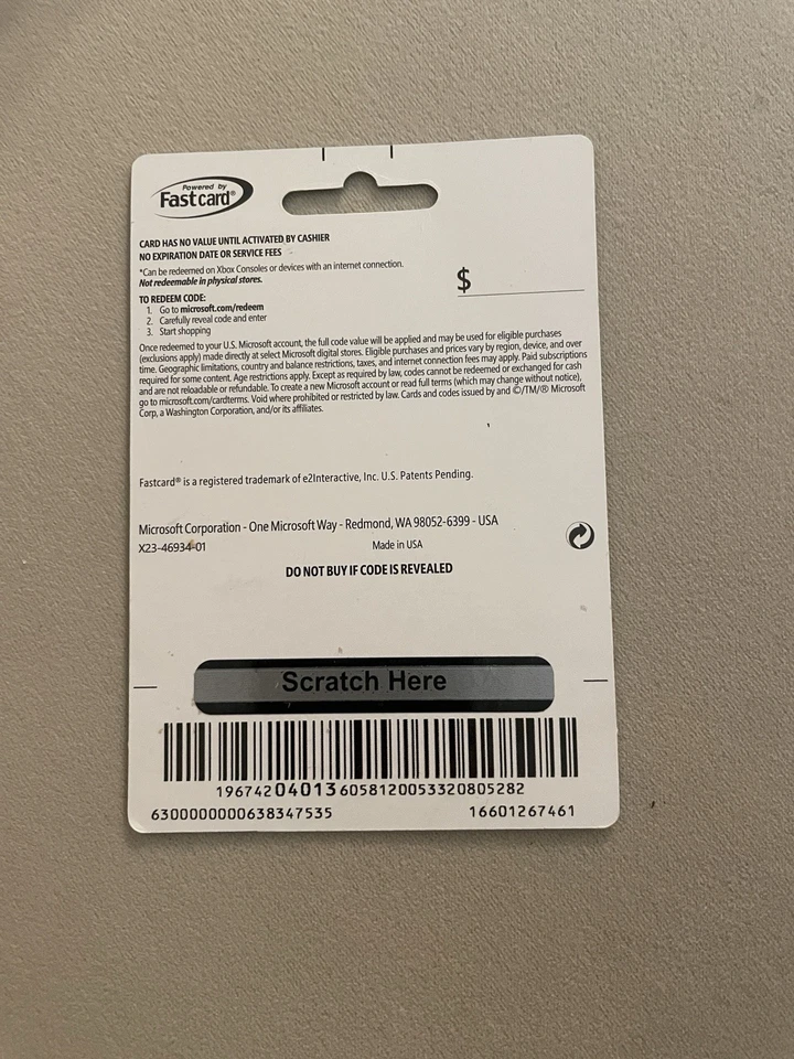 Cartão-presente Xbox US$ 50 - Imagem 2 de 3