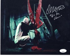 David Howard Thornton signed 8x10 Photo Art the Clown Terrifier JSA