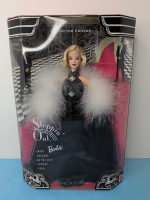 12” Mattel Barbie Doll 1998 Steppin' Out Great Fashions 3rd 1930's