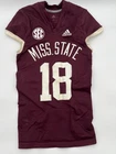 Game Worn Mississippi State Football Jersey Justin Robinson