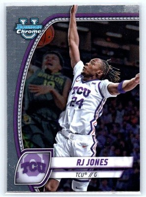 Bowman U Chrome 2025 Rj Jones #84 TCU