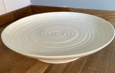 Sophie Conran for Portmeirion White Footed Cake Plate 31 cm unused in original 