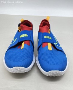 Nike Flex Runner 2 Signal Blue Red Yellow Youth Running Shoes Size 6Y