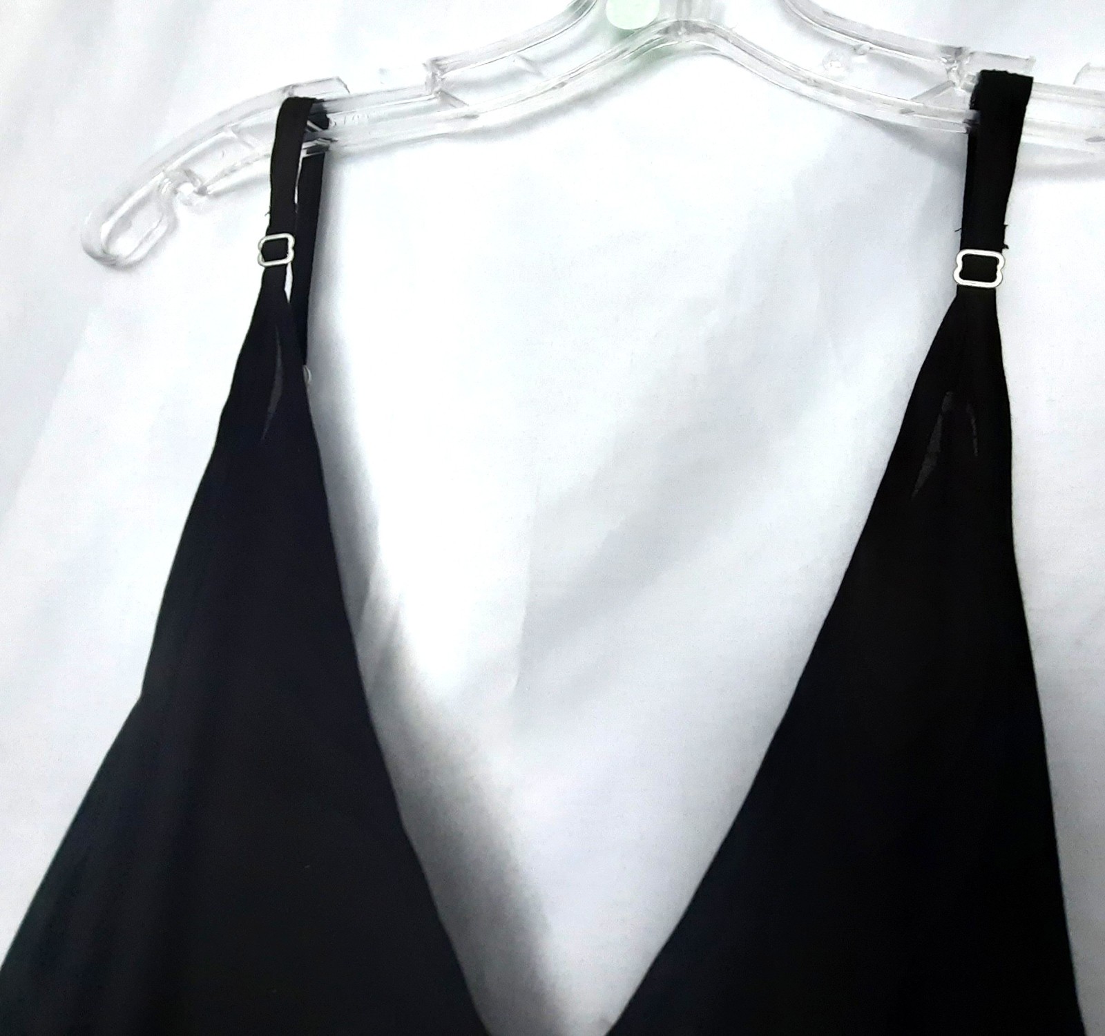 Elan Size M long dress black long balloon women Black Friday Christmas sale