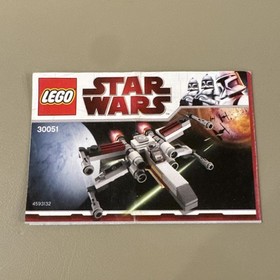 LEGO Star Wars - Boba Fett Slave I 20019 and X-Wing 30051 100% Complete