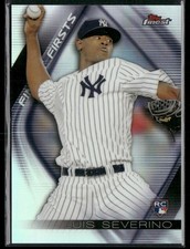 Luis Severino 2016 Finest Finest Firsts #FF-LS RC New York Yankees