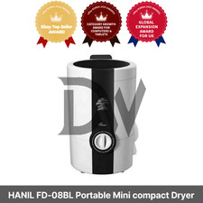 Mini secadora compacta portátil HANIL FD-08BL para extractor de agua de lavandería y alimentos