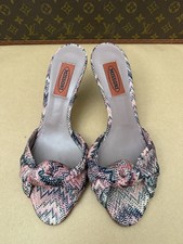 Missoni Knit Mule Heels Knot Front Size 38.5 ...