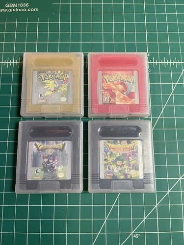 Gameboy Games Lot #2 (Pokémon & Dragon Warrior)