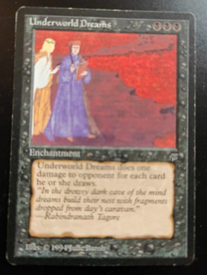 Underworld Dreams   Legends 1994   Rare   EX-   Old School MTG  