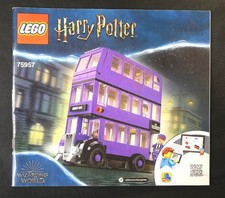 Lego Harry Potter INSTRUCTION GUIDE Manual Wizarding World 75957