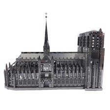 Puzzle 3D in Metallo – Modello Notre Dame de Paris da Costruire