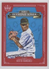 2021 Panini Diamond Kings Debut Red Framed Sixto Sanchez #DDK-MM 03rx