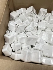 Lot Of 100 - Original/OEM Apple 12W USB Power Adapter/Charger Bricks - A1401