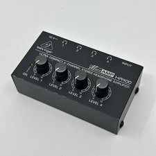 Behringer MICROAMP HA400 Ultra-Compact 4 Channel Stereo Headphone Amplifier