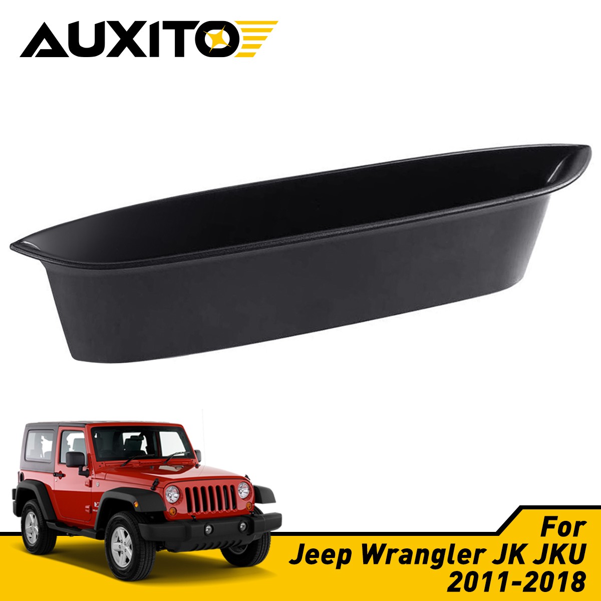 Jeep Wrangler JK 11-18 Grab Handle Storage Tray Organizer Box