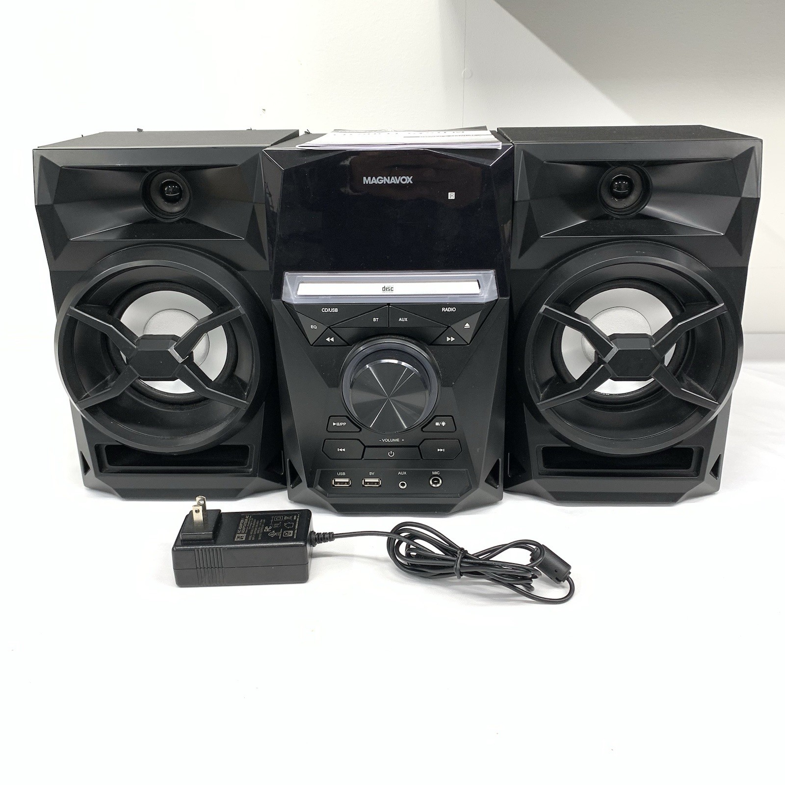 Bluetooth Cd Radio W/speakers Led Tested Works