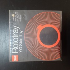 Vintage GAF Rototray 100 Slide, Slide Show Tray For Projectors. NEW In BOX